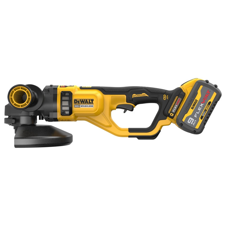 Аккумуляторная угловая шлифмашина DeWALT DCG460X2-QW
