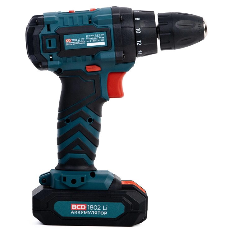Аккумуляторная дрель-шуруповерт ALTECO CD 2110 Li X2