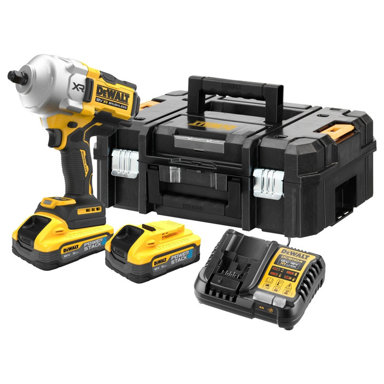 Аккумуляторный ударный гайковерт DeWALT DCF961H2T-QW