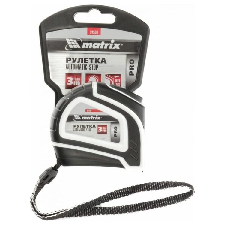 Рулетка MATRIX 3м 32550