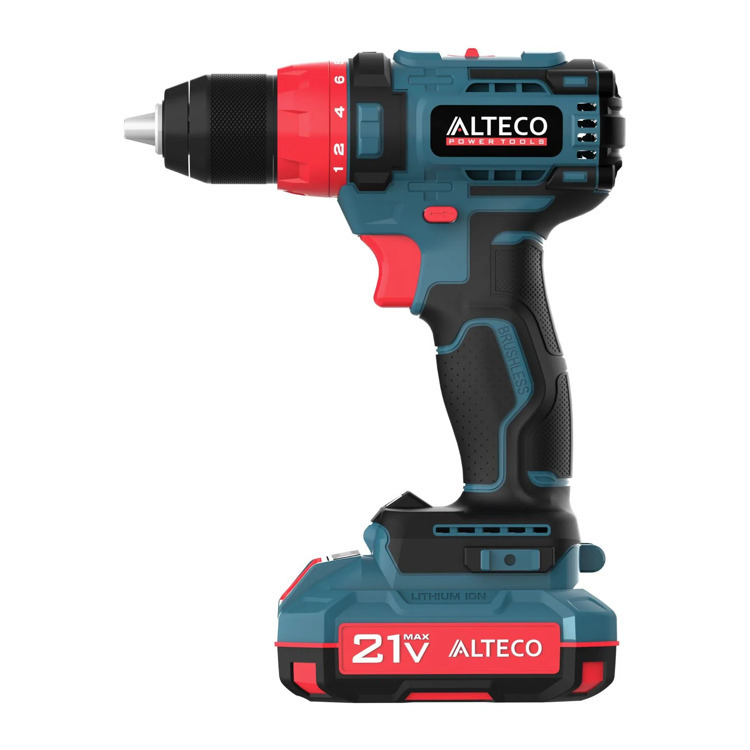 Бесщеточная аккумуляторная дрель-шуруповерт ALTECO CD 21-45 BL X2