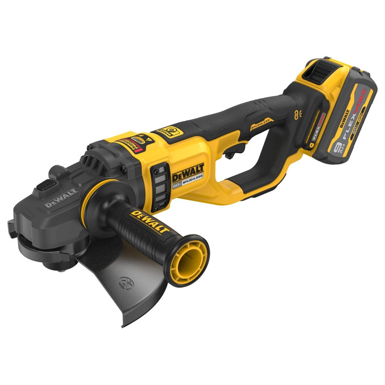 Аккумуляторная угловая шлифмашина DeWALT DCG460X2-QW