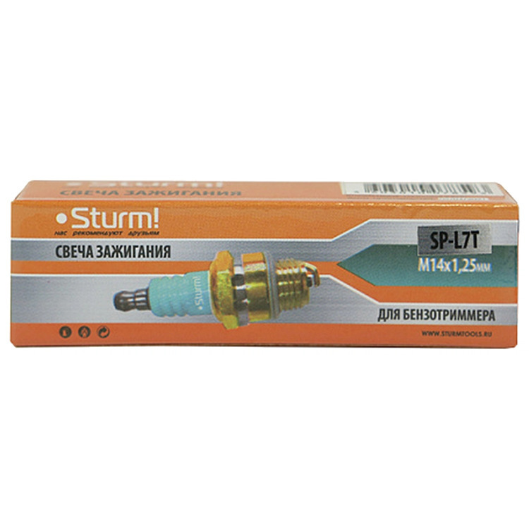 Свеча зажигания для бензотриммера Sturm! M14x1.25 SP-L7T