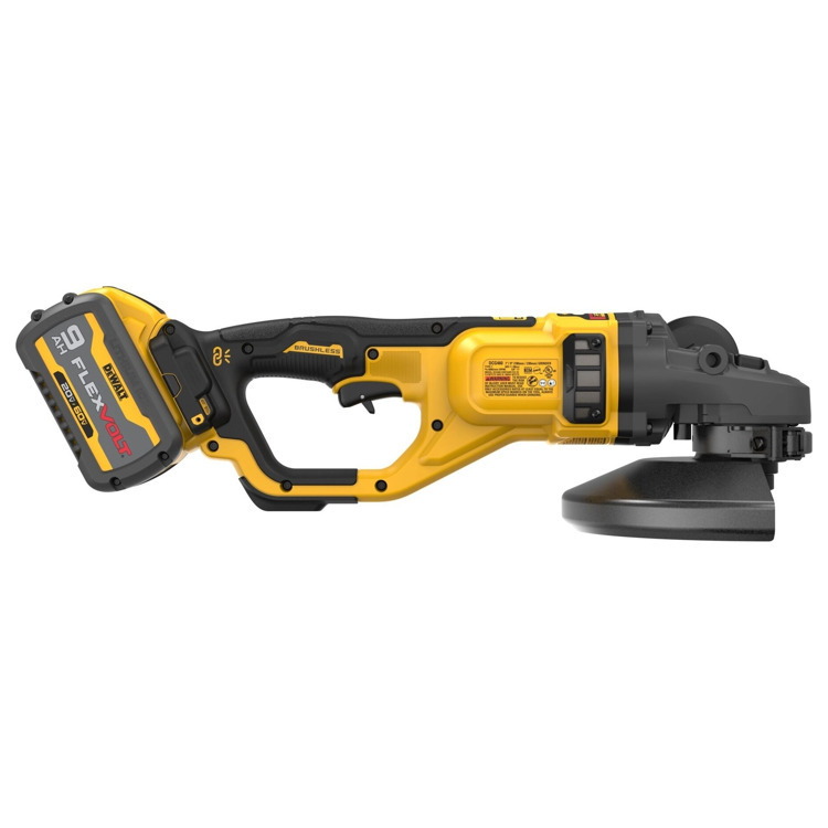 Аккумуляторная угловая шлифмашина DeWALT DCG460X2-QW