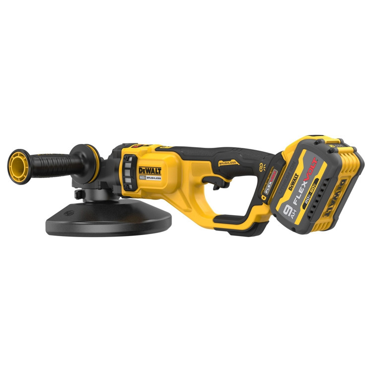 Аккумуляторная угловая шлифмашина DeWALT DCG460X2-QW