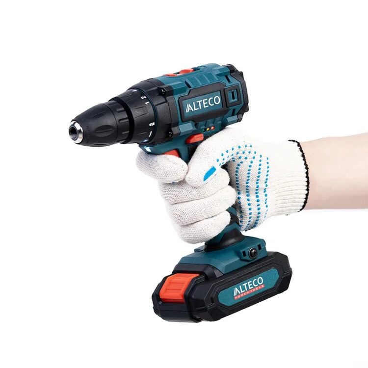 Аккумуляторная дрель-шуруповерт ALTECO CD 2110 Li X2