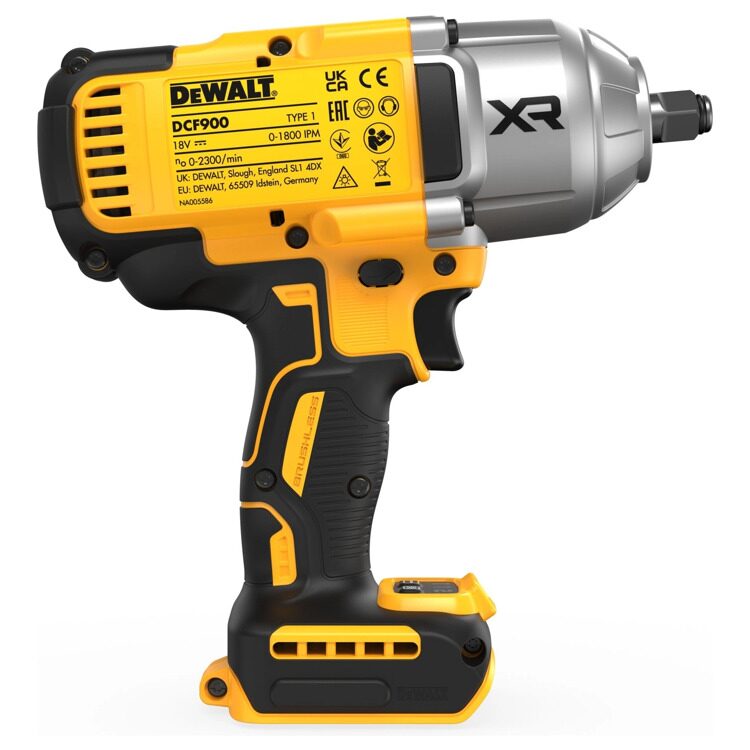 Гайковерт ударный аккумуляторный бесщёточный DeWALT DCF900NT-XJ