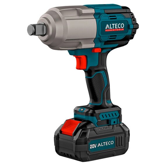 Бесщеточный аккумуляторный ударный гайковерт ALTECO CIW 20-1000 Li BL Бесщеточный аккумуляторный ударный гайковерт ALTECO CIW 20-1000 Li BL