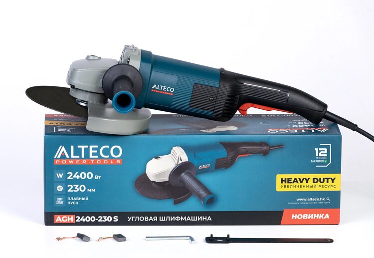 Угловая шлифмашина ALTECO Heavy Duty AGH 2400-230 S