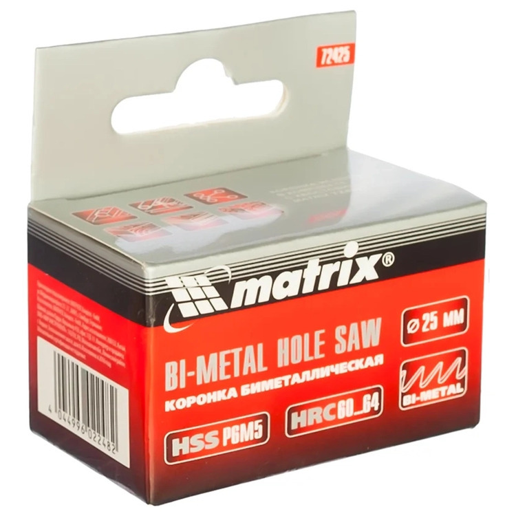 Коронка MATRIX BIMETAL 25мм 724259